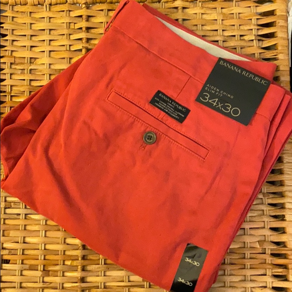 Banana Republic Aiden Slim Fit Chino